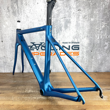 2022 Basso Venta Size 45 (50.5cm TT) Carbon Rim Brake Frameset 700c 1885g