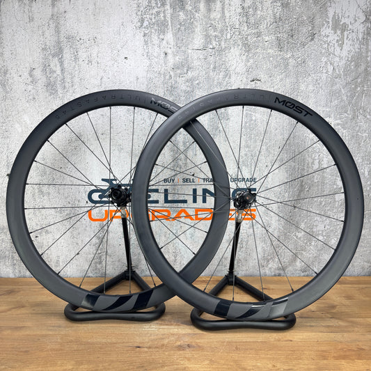 Light Use! Pinarello Most Ultrafast 45 Carbon Tubeless Disc Wheelset 700c 1548g