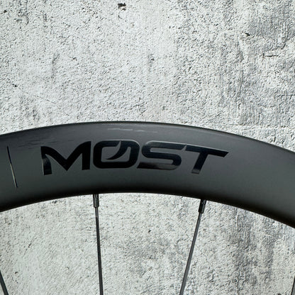 Light Use! Pinarello Most Ultrafast 45 Carbon Tubeless Disc Wheelset 700c 1548g