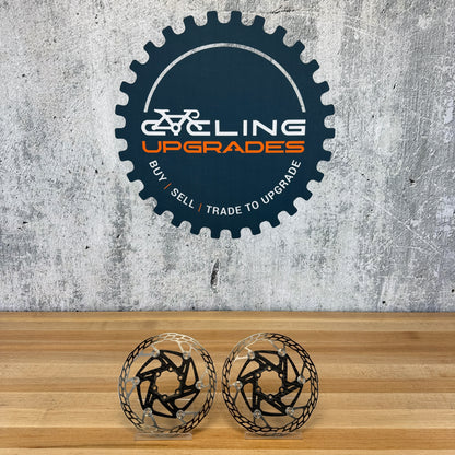 Low Mile! Carbon-Ti X-Rotor Steelcarbon 3 160/160mm Disc Brake Rotors 158g