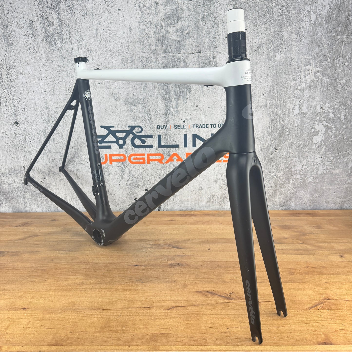 2017 Cervelo R-Series R3 56cm Carbon Rim Brake Road Bike Frameset 700c 1550g