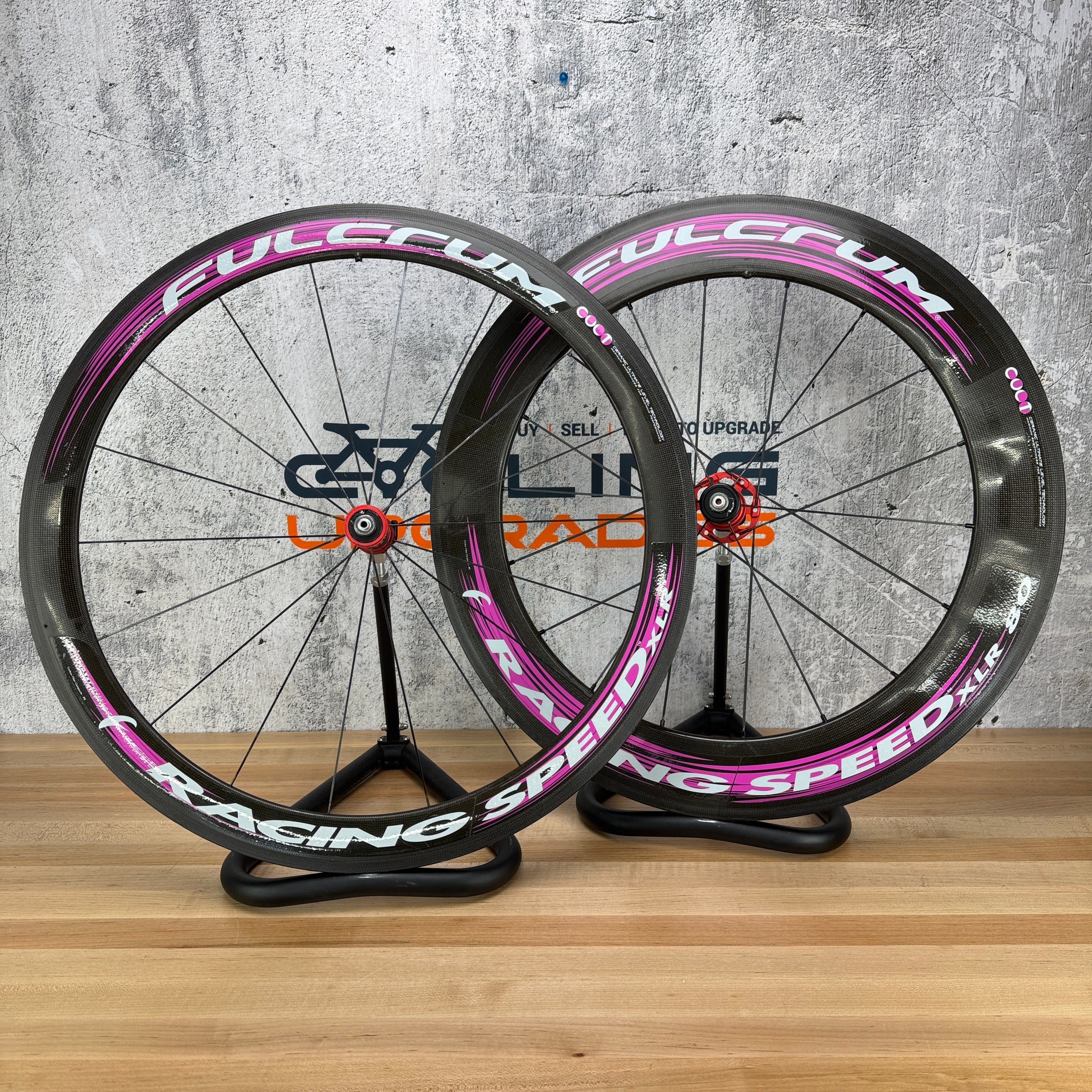 Fulcrum Racing Speed XLR Carbon Tubular Wheelset 700c Rim Brake