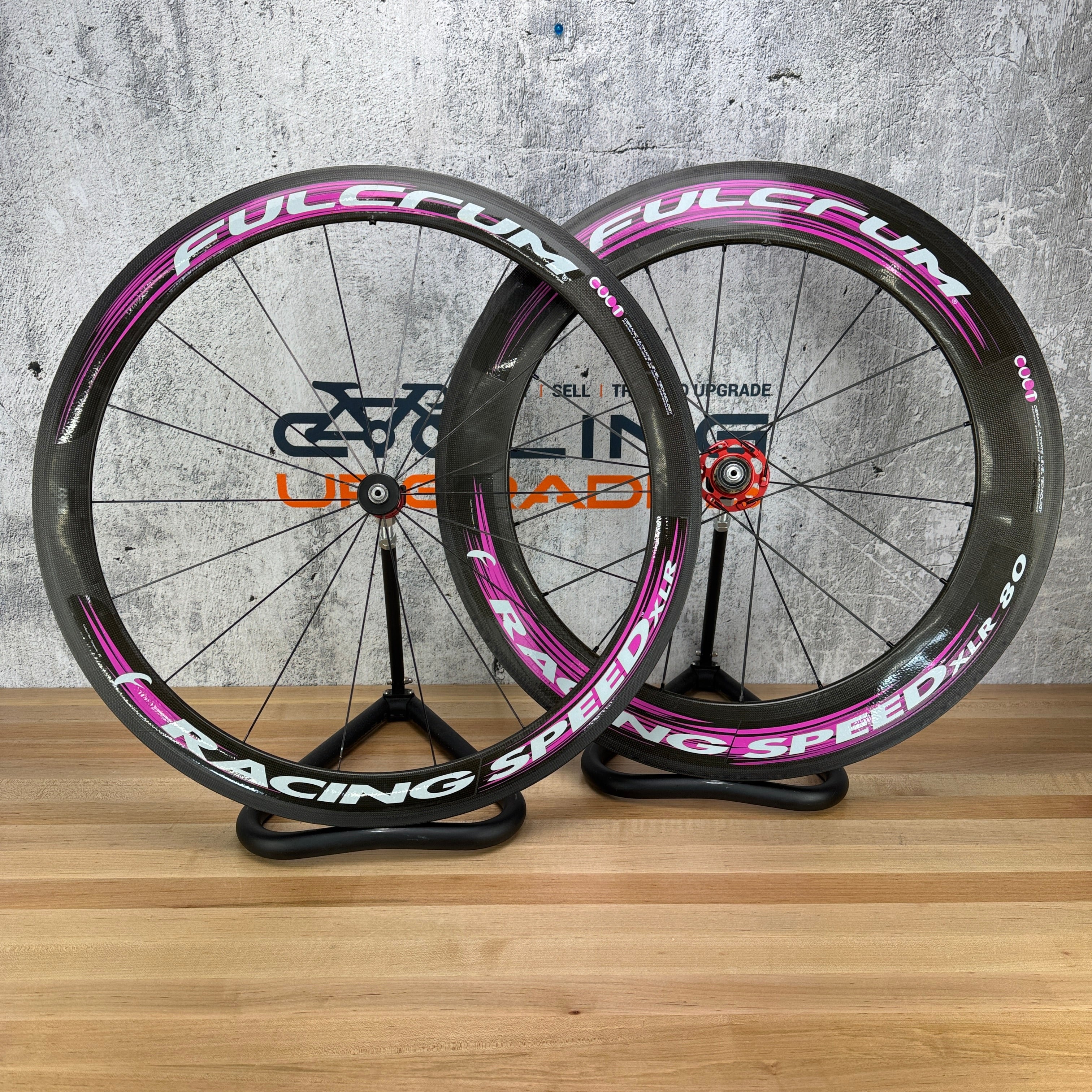 Fulcrum Racing Speed XLR Carbon Tubular Wheelset 700c Rim Brake