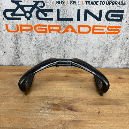 Carrmato Sprinter Track 33cm Carbon Aero Bike Handlebar 117mm Drop 83mm Reach