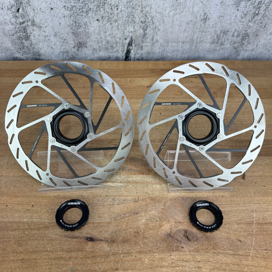 New Takeoff! SRAM HS2 180mm Pair Mountain Bike Disc Brake Rotors MSRP $130