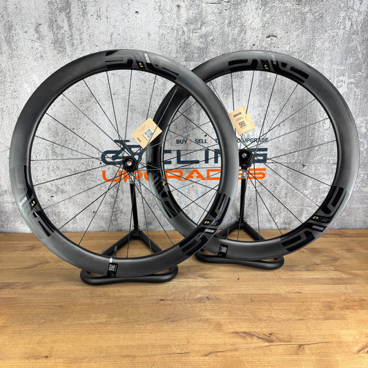 New! Enve SES 4.5 Innerdrive Carbon Tubeless Hookless Disc Wheelset 700c Black Decals