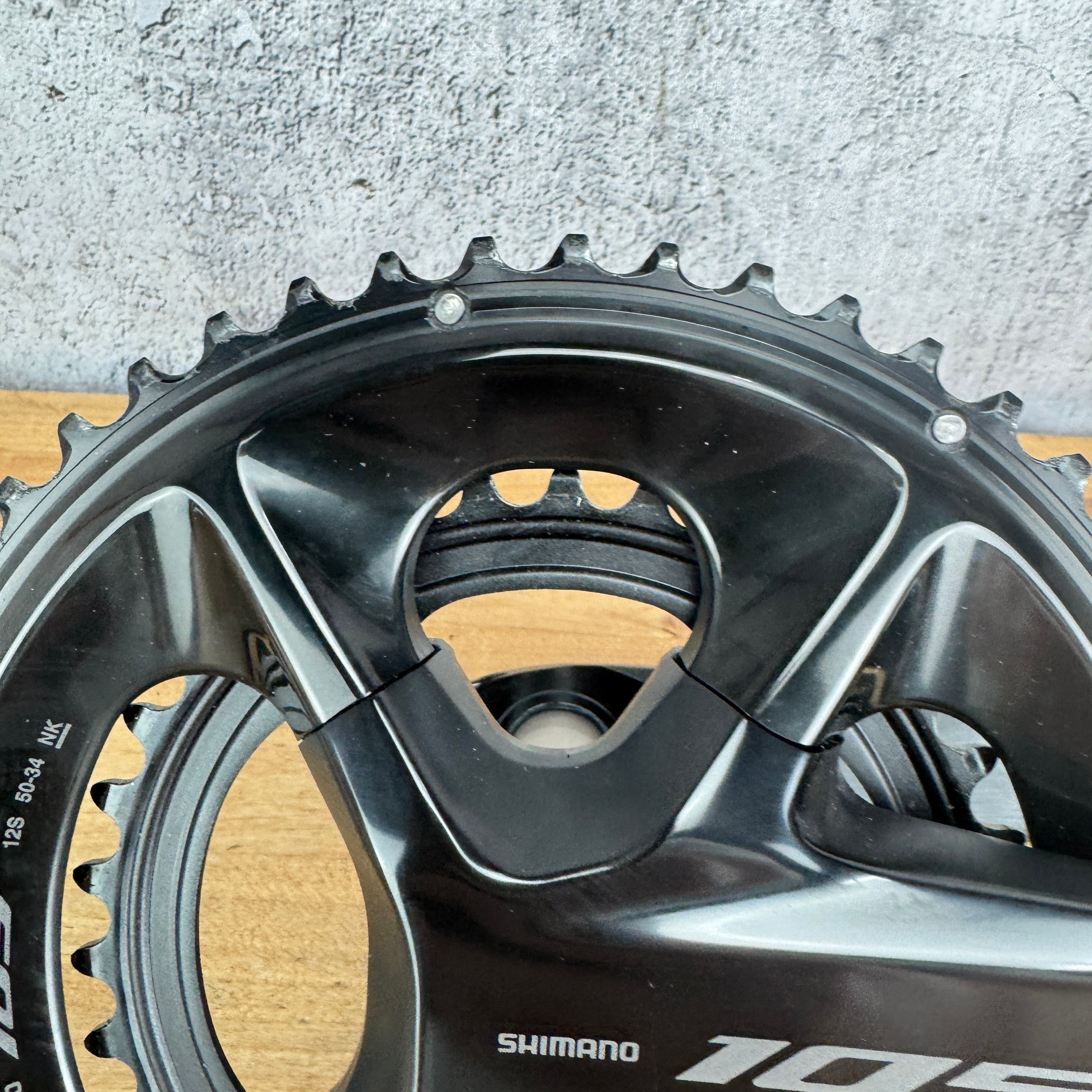 Shimano 105 FC-R7100 52-36 12速 170mm Shimano 105 R7100 Crankset - 50-34T for Road Bikes