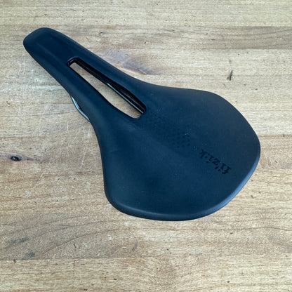 Low Mile! Fizik Antares R3 140mm 7x7mm Kium Rails Bike Saddle 205g