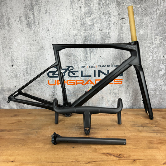 New! 2023 BMC Roadmachine 01 MOD P2P 54cm Carbon Disc Frameset CKP ICS Cockpit