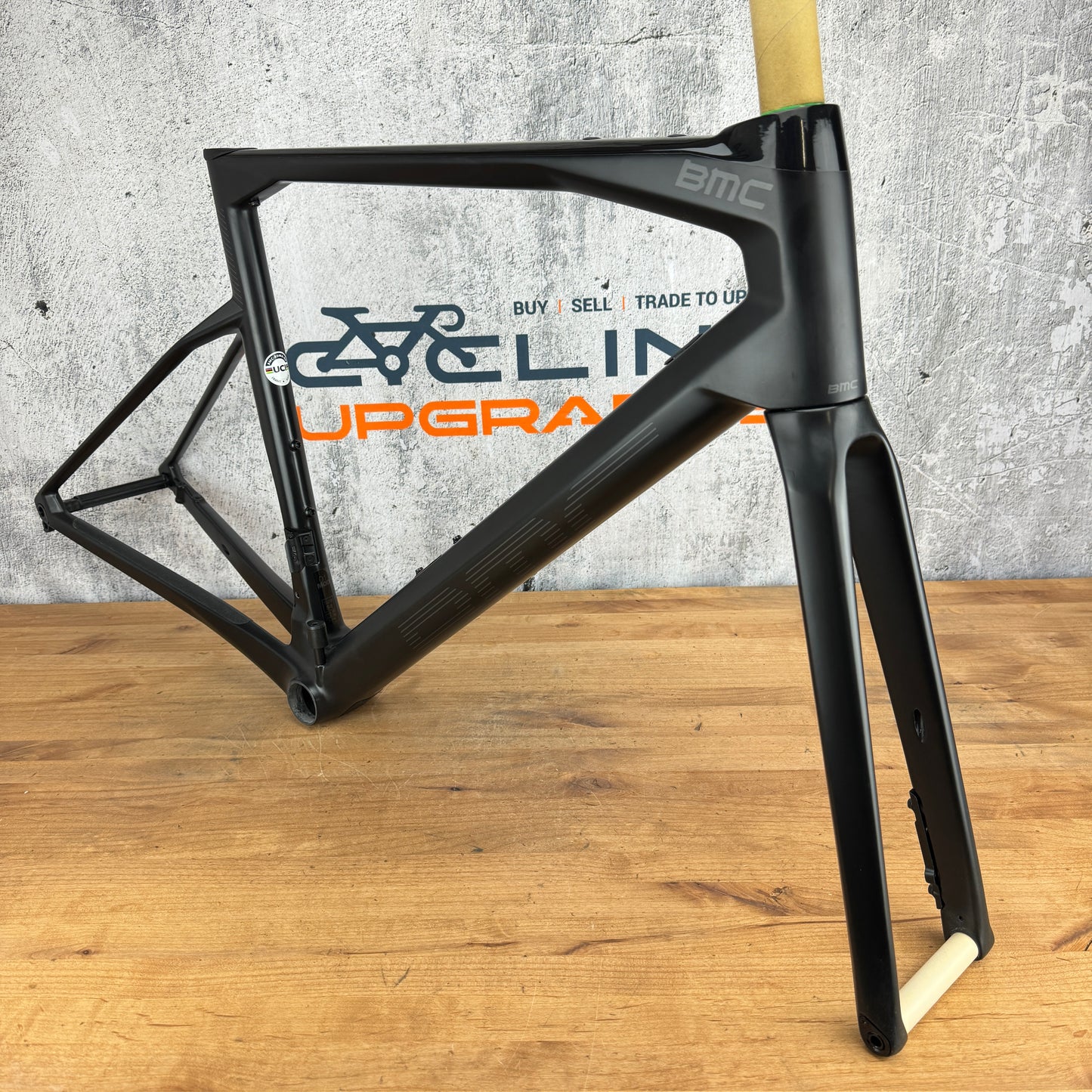 New! 2023 BMC Roadmachine 01 MOD P2P 54cm Carbon Disc Frameset CKP ICS Cockpit