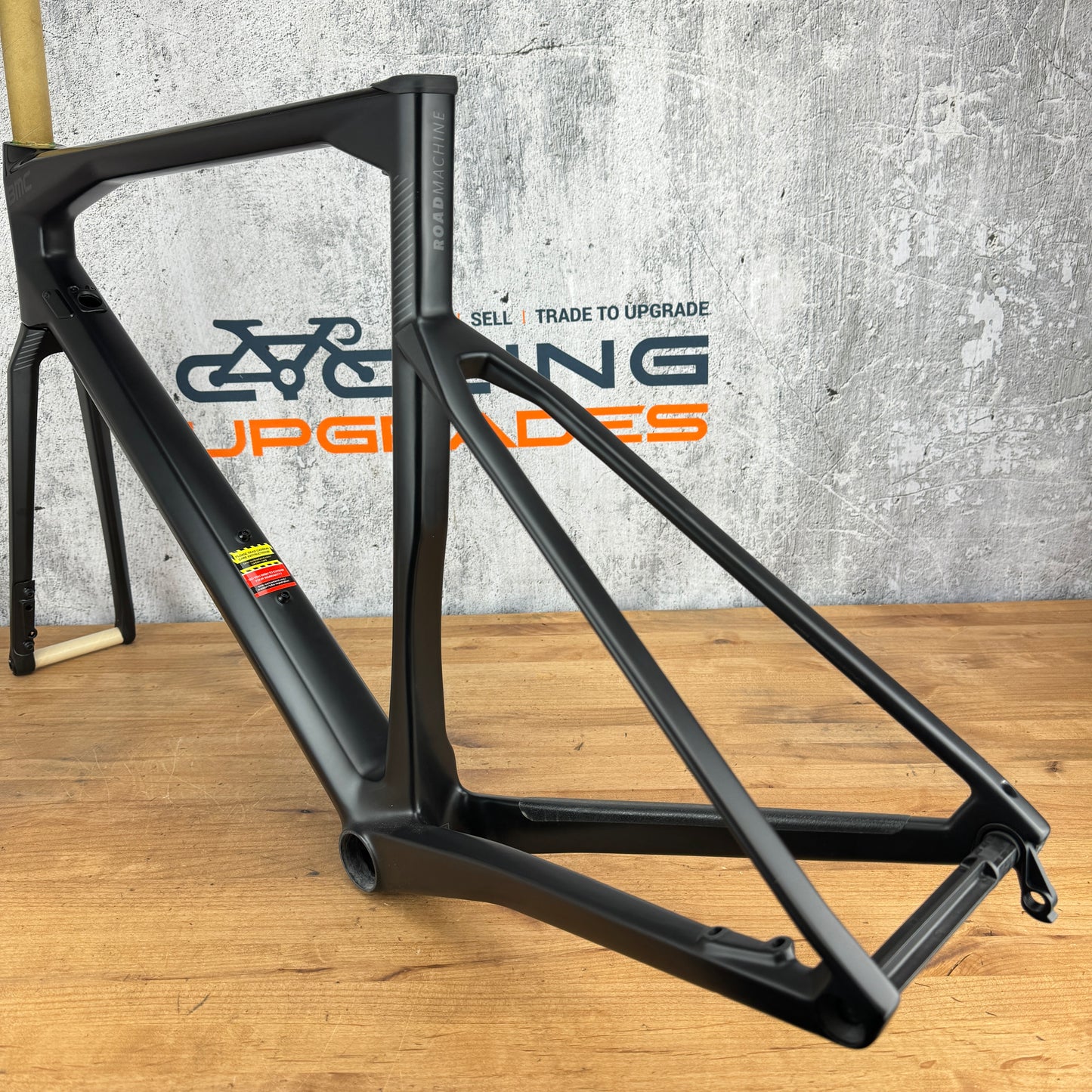 New! 2023 BMC Roadmachine 01 MOD P2P 54cm Carbon Disc Frameset CKP ICS Cockpit