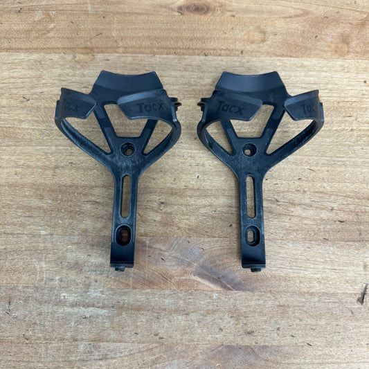 Light Use! Tacx Ciro Matte Black Composite Water Bottle Cages 61g