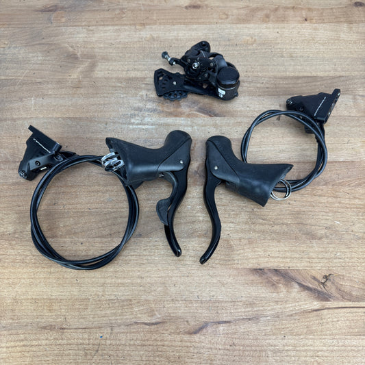 Low Mile! Campagnolo Ekar 13-Speed Mechanical Hydrauilc Disc Brake Mini Groupset