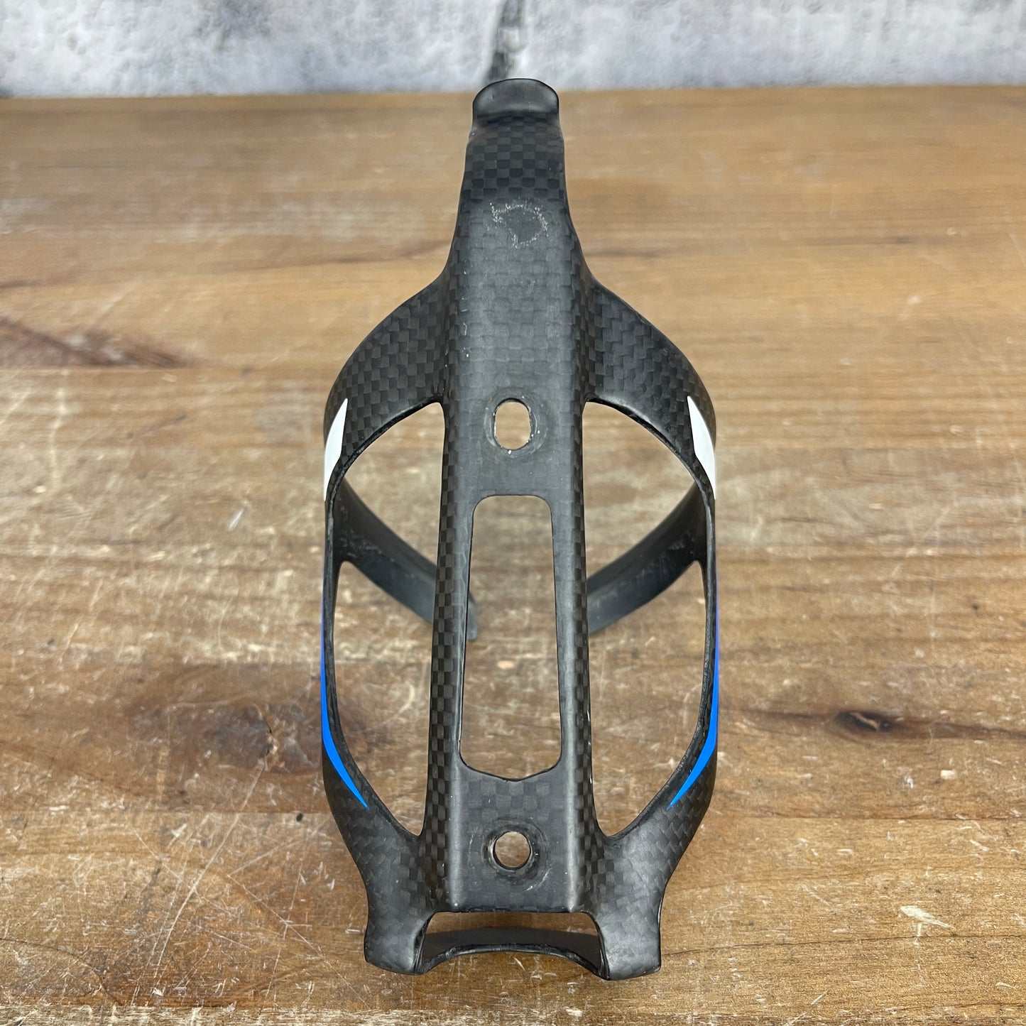 Giant Carbon Blue Accents Single Bike Water Bottle Cage 28g