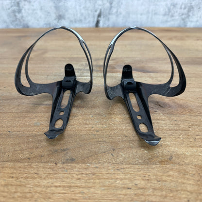 Pair Cannondale EVO Carbon Bike Water Bottle Cages 37g