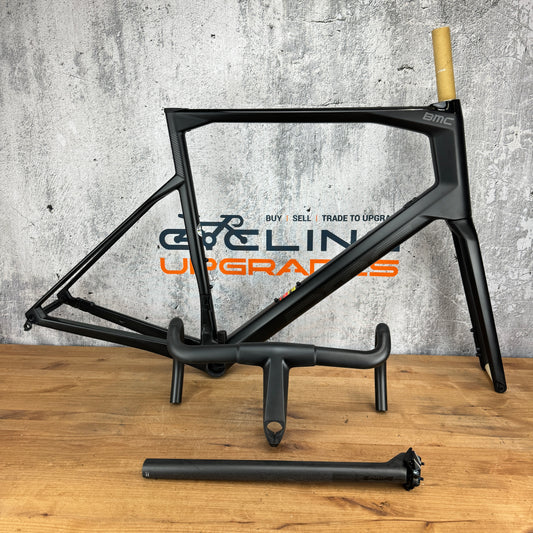 New! 2023 BMC Roadmachine 01 MOD P2P 61cm Carbon Disc Frameset CKP ICS Cockpit