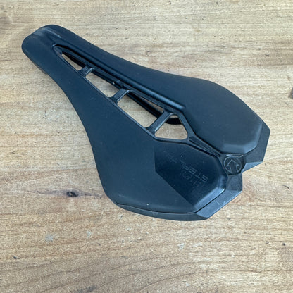 Low Mile!  Shimano Pro Stealth Performance 7x7mm Inox Rails 142mm Bike Saddle