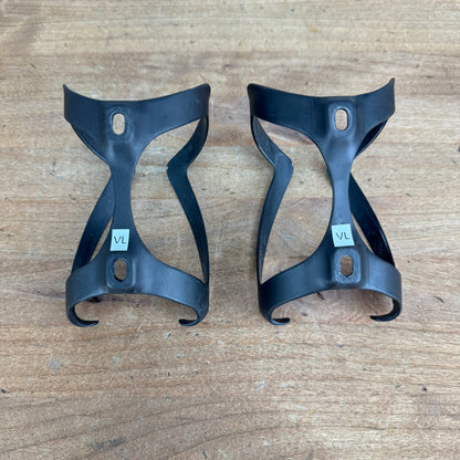 Pair Shimano Pro Carbon Bike Water Bottle Cages 44g