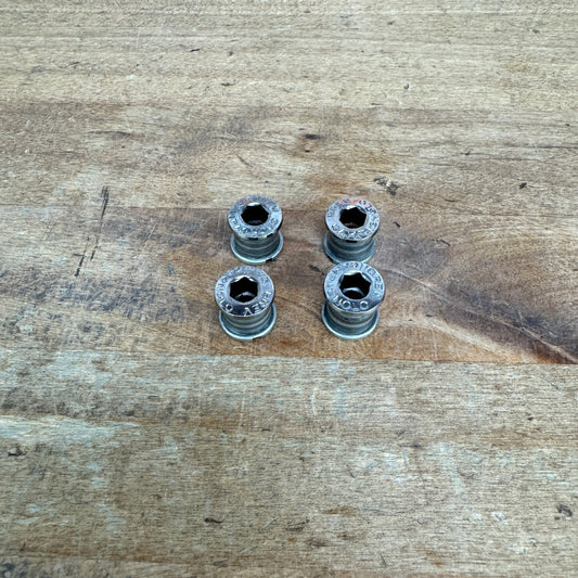Campagnolo Brev 4x Silver Bike Chainring Bolts 22g