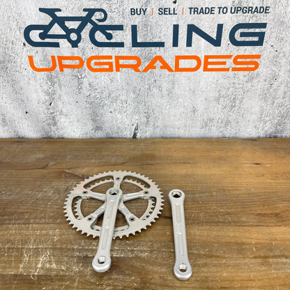 Gipiemme Dual Sprint 172.5mm 52/42t Square Taper Road Bike Alloy Crankset 635g