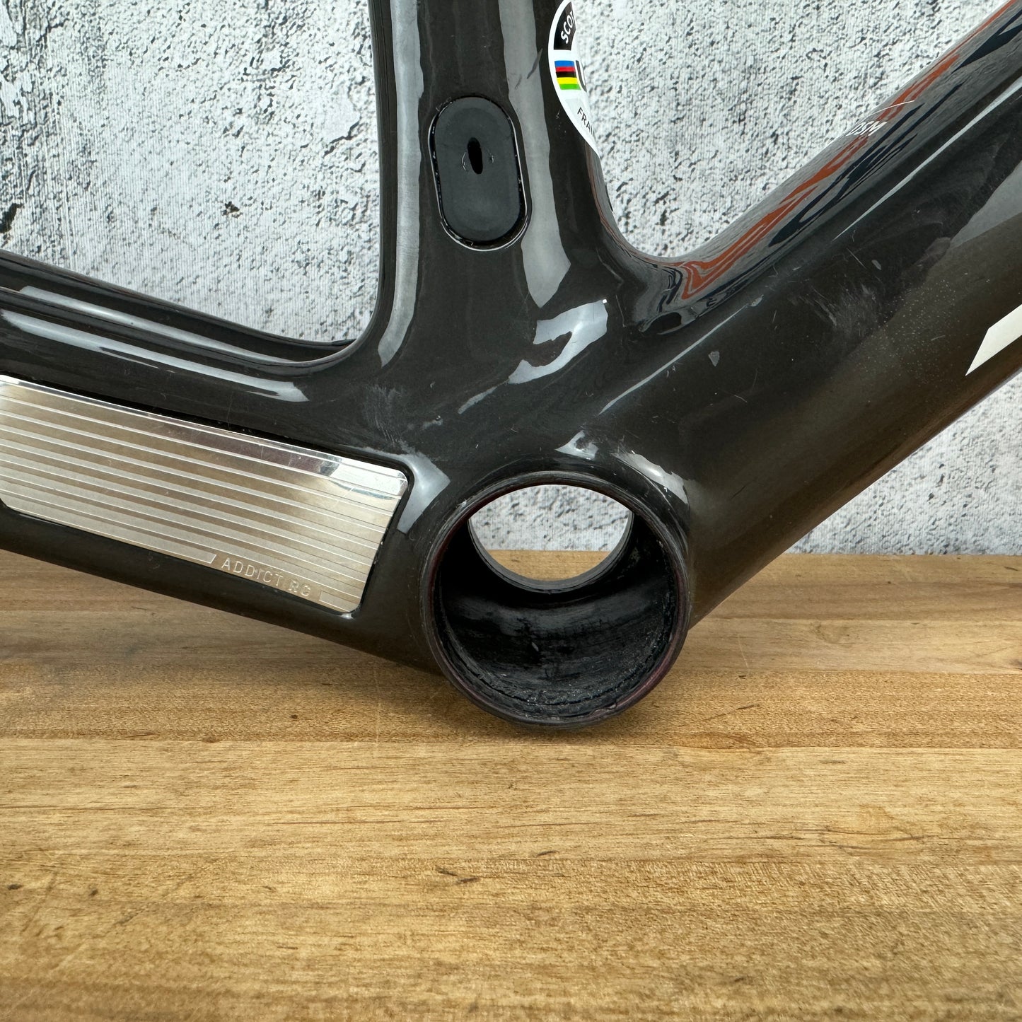 2021 Scott Addict RC Ultimate Team DSM XL 58cm Carbon Disc Frameset 700c 1930g
