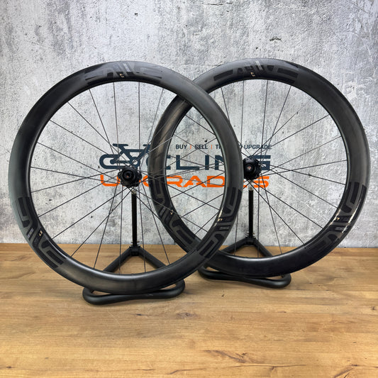 Low Mile! Enve SES 4.5 Carbon Tubeless Hookless Disc Wheelset 700c Alloy Hubs