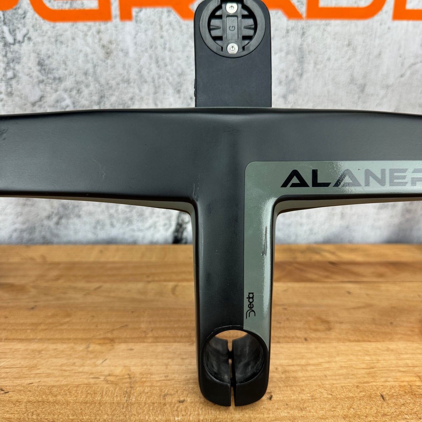 Deda Elementi Alanera DCR 46cm (44cm C-C) x 100mm Carbon Integrated Handlebar 346g