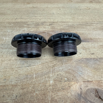 Low Mile! Chris King Threadfit 30 English Thread Gloss Black DUB Bottom Bracket