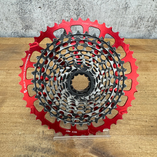 Wolf Tooth GCX 10-46t 11-Speed Bike Cassette XD Compatible "Typical Wear" 283g