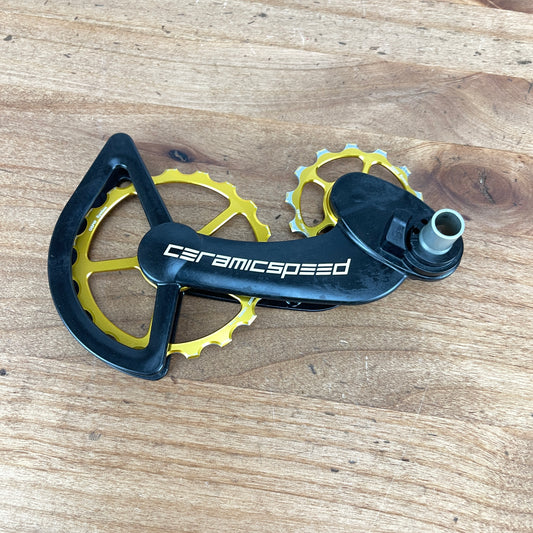 Ceramicspeed OSPW Pulley Wheels Gold For Campangolo EPS 12 Speed 110206