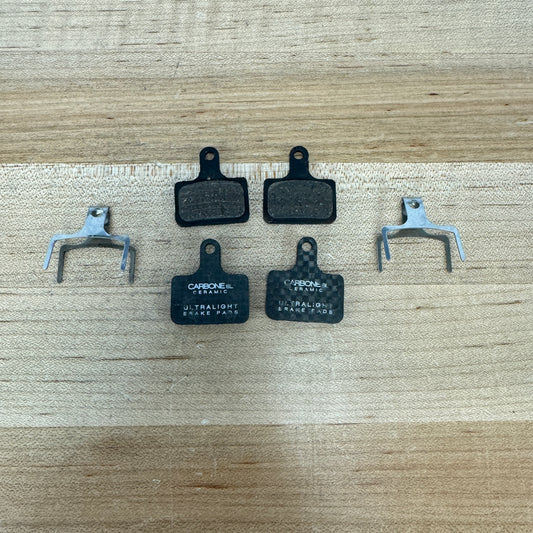 Pair AMP Carbone SL Disc Brake Pads for Dura-Ace/Ultegra Calipers