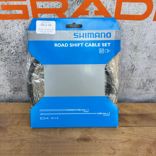 New! Shimano Road Front & Rear Shift Cable and Housing Set Y60098501