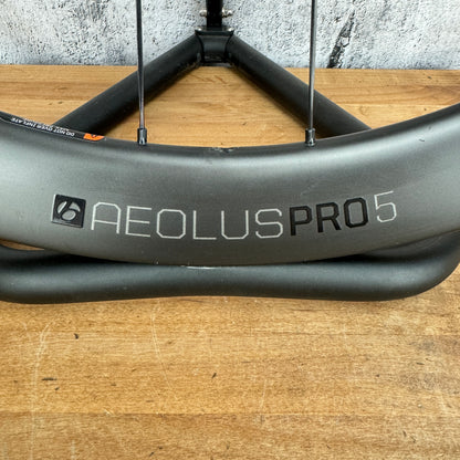 Bontrager Aeolus Pro 5 50mm Carbon Tubeless Disc Brake Bike Wheelset 700c 1795g