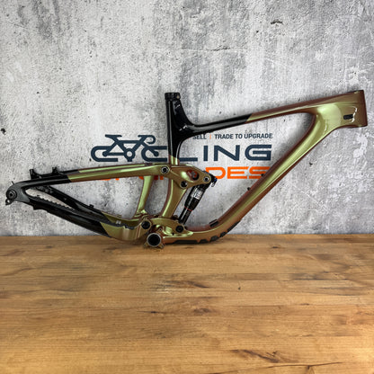 Low Mile! 2023 Giant Trance X ADV Large Carbon MTB Frameset 29" RockShox Deluxe