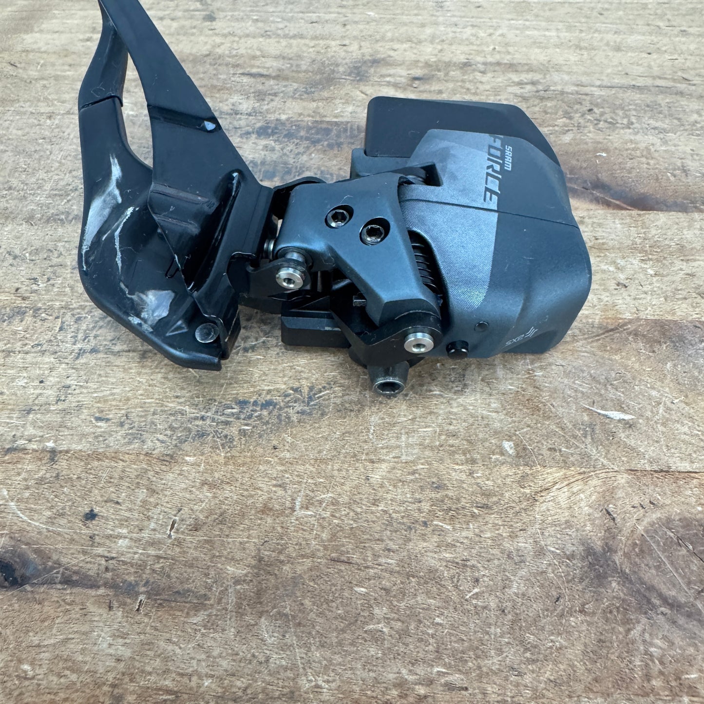 SRAM Force AXS eTap D1 12-Speed Electronic Braze-On Front Derailleur + Battery