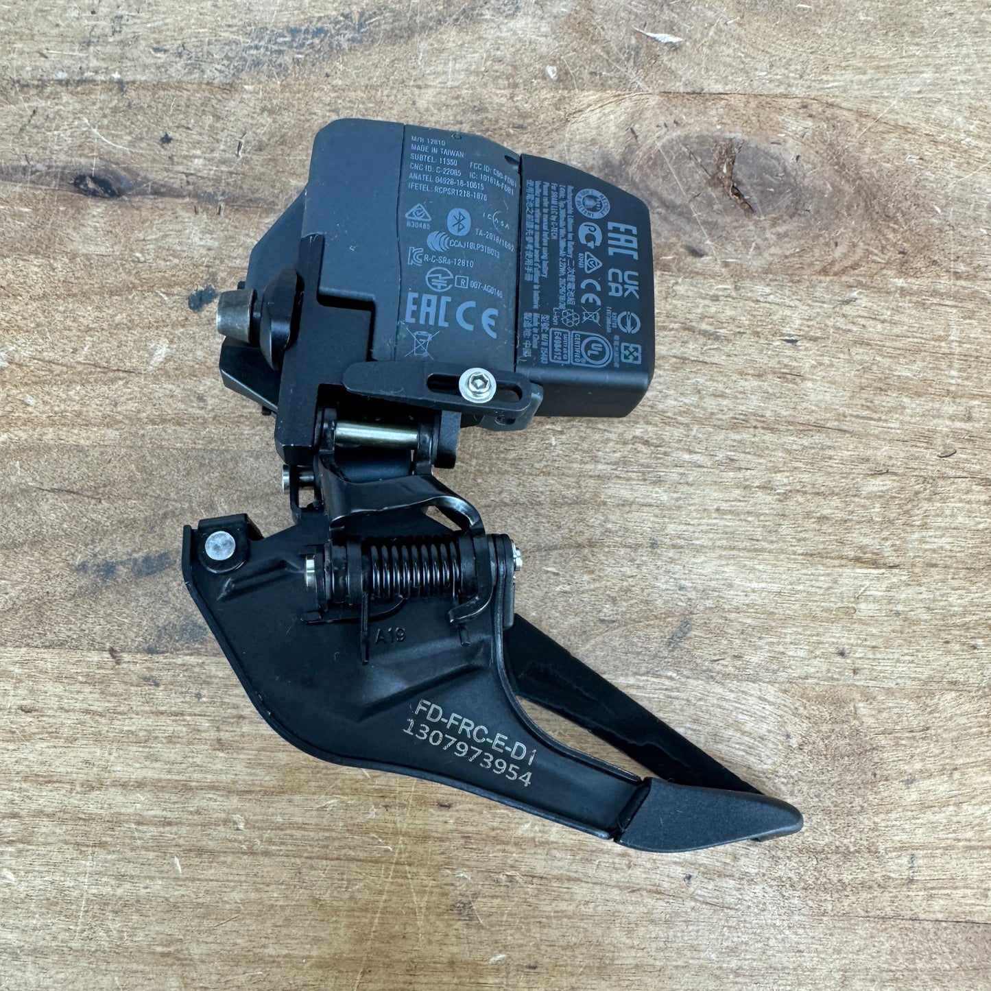 SRAM Force AXS eTap D1 12-Speed Electronic Braze-On Front Derailleur + Battery
