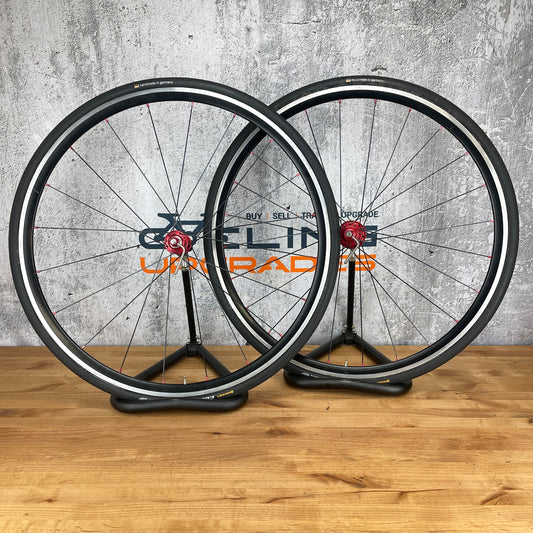 Nobium Alloy Tubular Wheelset 700c Rim Brake Tune Mig70 Mag180 Hubs Sapim CX-Ray