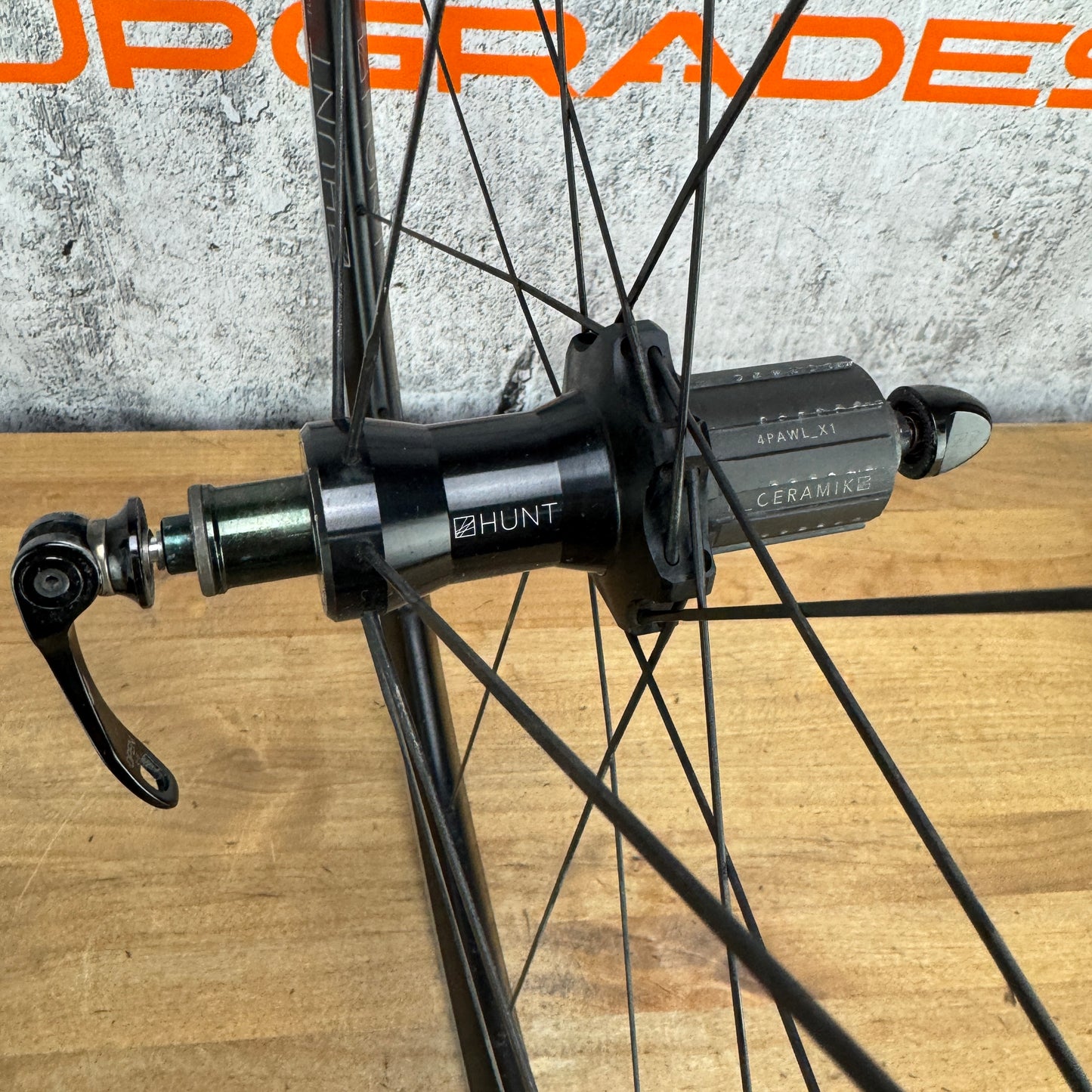 Hunt Race Aero Wide Alloy Disc Brake Tubueless Bike Wheelset 700c 1512g