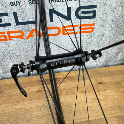 Hunt Race Aero Wide Alloy Disc Brake Tubueless Bike Wheelset 700c 1512g