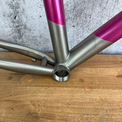 2021 Mosaic GT-1 AR Titanium 56.5cm Enve Chris King Gravel Bike Frameset 700c