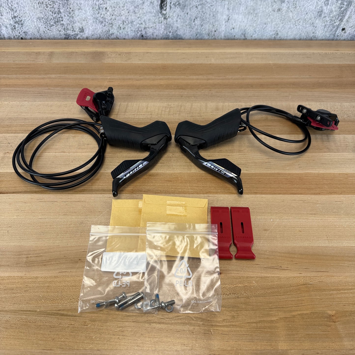 New! SRAM Force AXS eTap E1 Electronic 12-Speed Hydraulic Shifters w/ Calipers