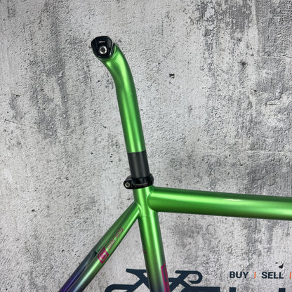 2021 Mosaic GT-1 AR Titanium 56.5cm Enve Chris King Gravel Bike Frameset 700c