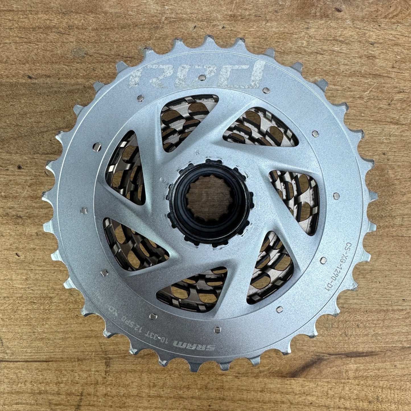 Low Mile! SRAM Red AXS XG-1290 D1 10-33t XDR 12-Speed Bike Cassette 212g