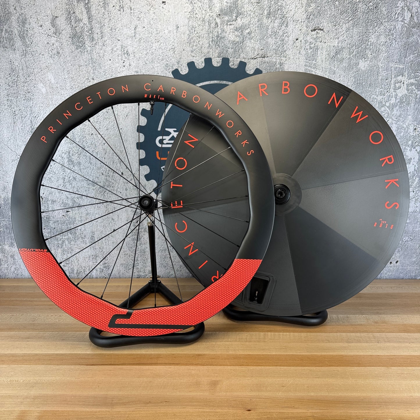 Princeton CarbonWorks Wake 6560/Blur 633V4 Carbon Tubeless TT Disc Wheelset