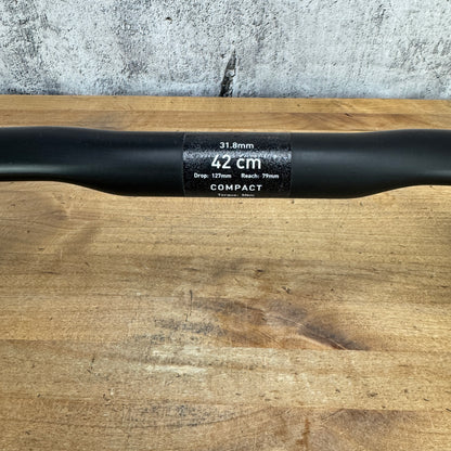Low Mile! Enve Road Compact Carbon 42cm 31.8mm Bike Handlebar 216g