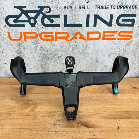 Low Mile! Shimano Pro Vibe Evo 38cm x 105mm Integrated Handlebar w/ K-Edge Mount