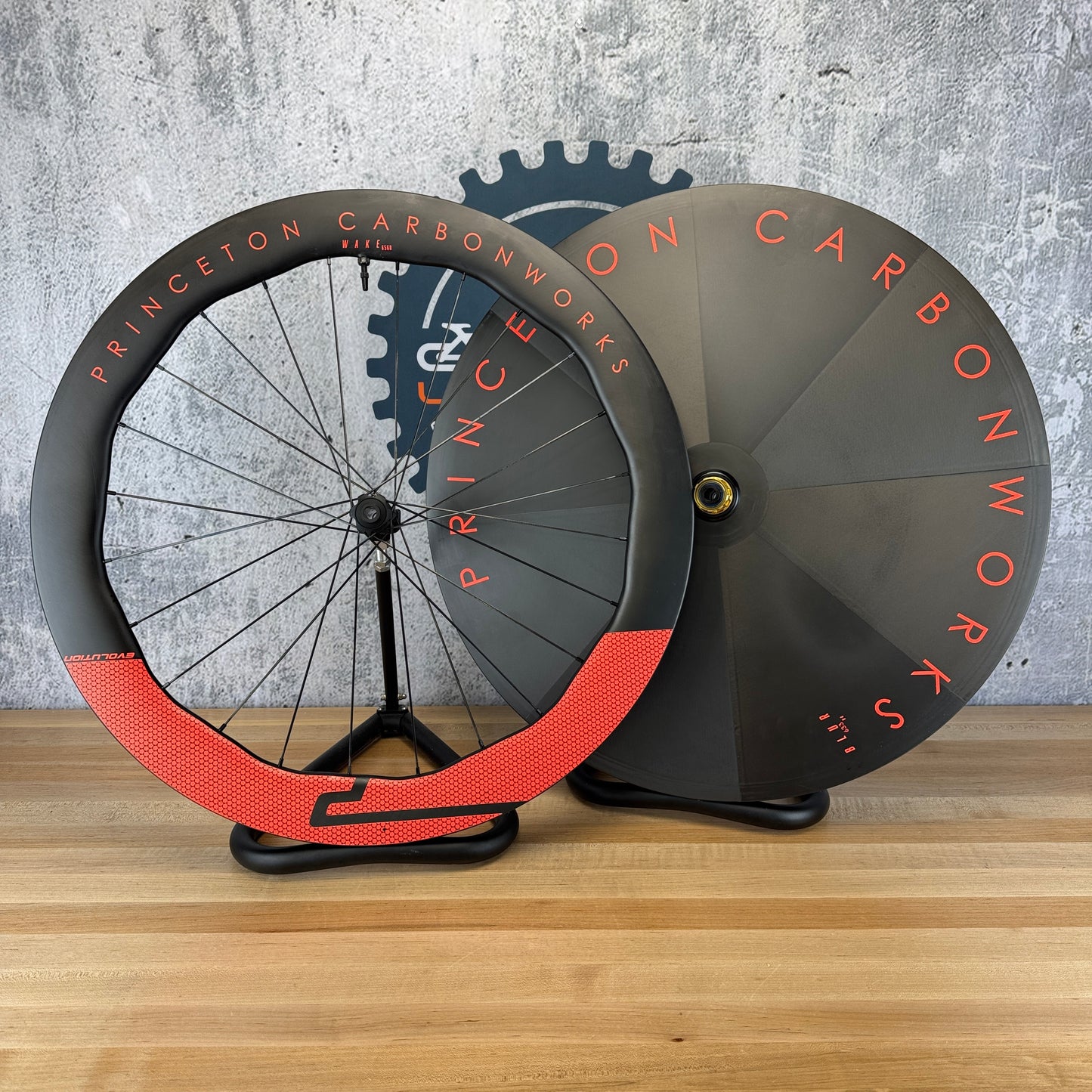 Princeton CarbonWorks Wake 6560/Blur 633V4 Carbon Tubeless TT Disc Wheelset