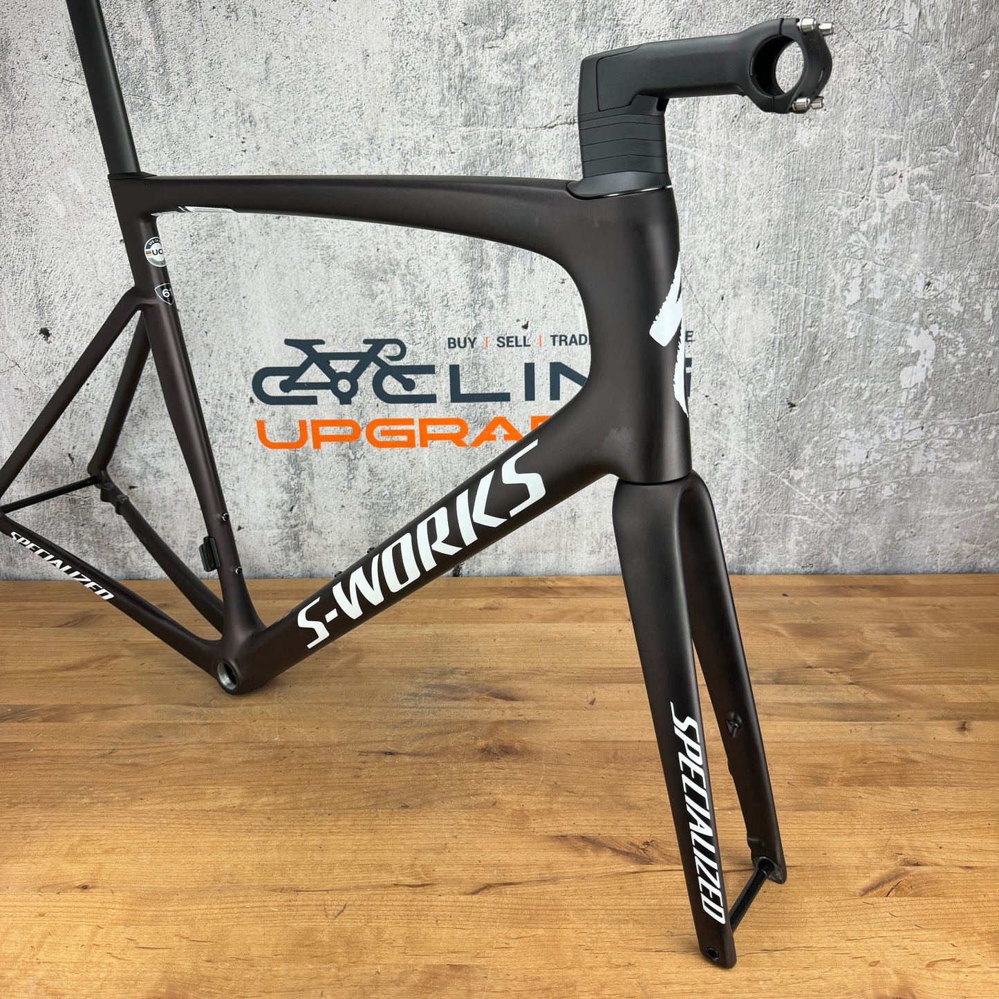 New! 2023 Specialized S-Works Tarmac SL7 61cm Carbon Disc Frameset 700c 1981g