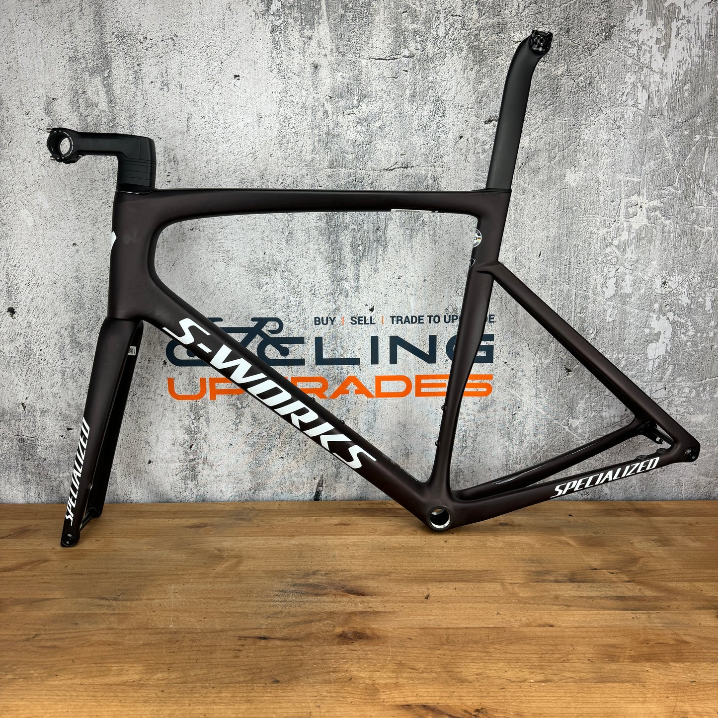 New! 2023 Specialized S-Works Tarmac SL7 61cm Carbon Disc Frameset 700c 1981g
