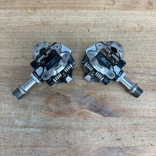 Low Mile! Shimano Deore XT PD-M780 Steel Spindle Clipless MTB Bike Pedals 339g